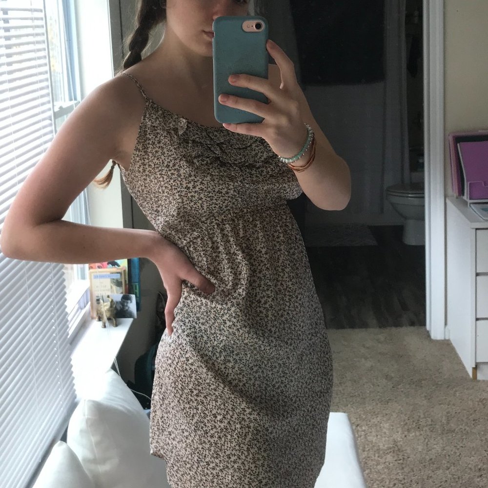 Simple Floral Dress